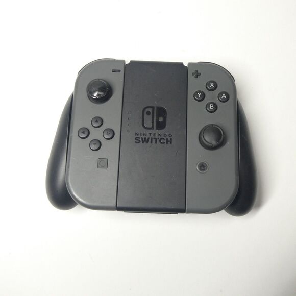 Nintendo Switch Joy Con Controllers + Comfort Grip HAC-011 HAC-016 OEM UNTESTED - Picture 1 of 10